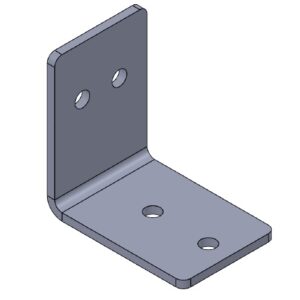 Anderson Plug Bracket - Mercedes Benz Actros (90°)